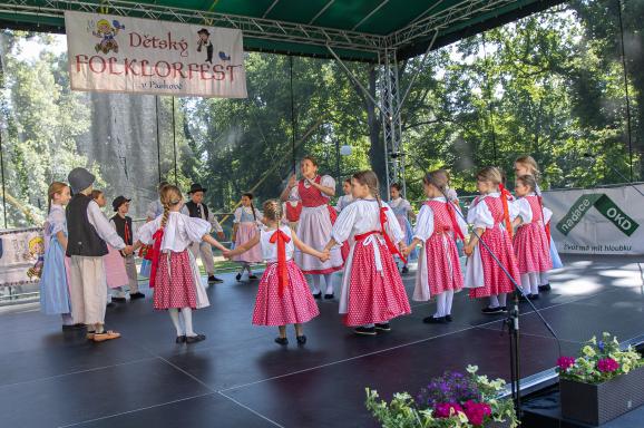 Město Paskov - Dětský folklorfest 2025 v Paskově