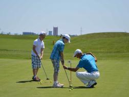  The OKD Foundation invites children from Karviná to the Golf Academy. Newcomers are welcomed